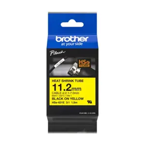 Brother HSE-631E, Yellow, China, Brother, PT-E300VP PTE550W, 69 mm, 155 mm
