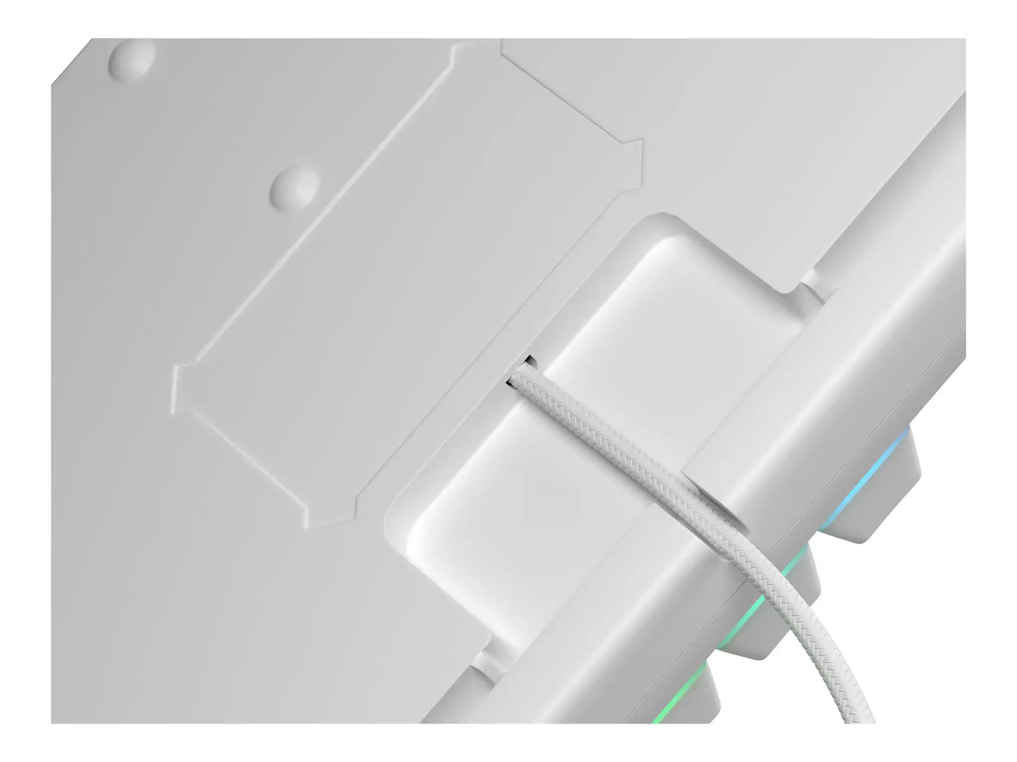 Genesis | THOR 303 | Mechanical Gaming Keyboard | Wired | US | Outemu Peach Silent | White