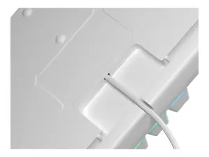 Genesis | THOR 303 | Mechanical Gaming Keyboard | Wired | US | Outemu Peach Silent | White