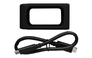 "Kingston XS2000" išorinis SSD diskas (1 TB; USB 3.2; sidabrinis; SXS2000/1000G)