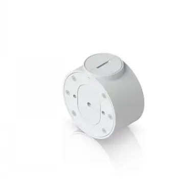 UBIQUITI CAMERA COMPACT JUNCTION BOX WHITE. TAMPER-RESISTANT JUNCTION BOX FOR COMPACT UNIFI DOME AND TURRET CAMERAS THAT ENHANCES MOUNTING DURABILITY, AESTHETICS, AND EASE OF MAINTENANCE