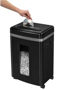 "Fellowes Powershred 450M", smulkinimas mikro pjūviais, 2 x 12 mm, 22 l, 2,1 mm/min, 9 lapai, vidutinis