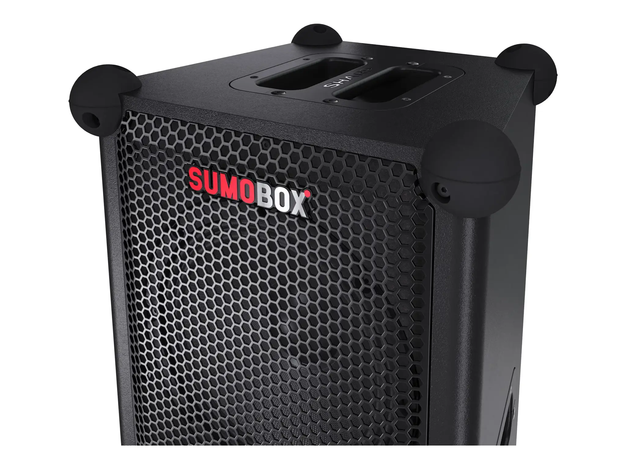 "Sharp SumoBox CP-LS100" didelio našumo nešiojamasis garsiakalbis