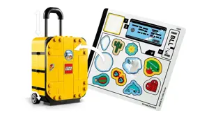 LEGO 40817 Yellow Travel Suitcase