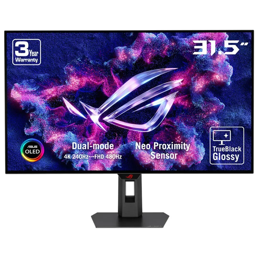 Monitor ASUS 31.5 " 3840 x 2160 pixels 4K Ultra HD Native aspect ratio 16:9 OLED Flat 90LM0BW0-B01371