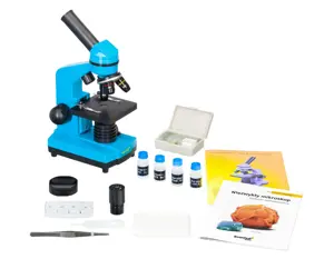 LEVENHUK Rainbow 2L Microscope, Blue