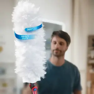 Vileda dustpan with long handle + 1 Flex&Catch refill