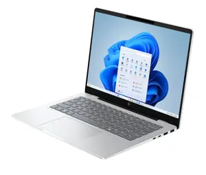 HP OmniBook 7 AI 14-fr0221nw Intel Core Ultra 5 225U Laptop 35.6 cm (14") 2K 16 GB LPDDR5-SDRAM 512 GB SSD Wi-Fi 7 (802.11be) Windows 11 Home AI PC Silver