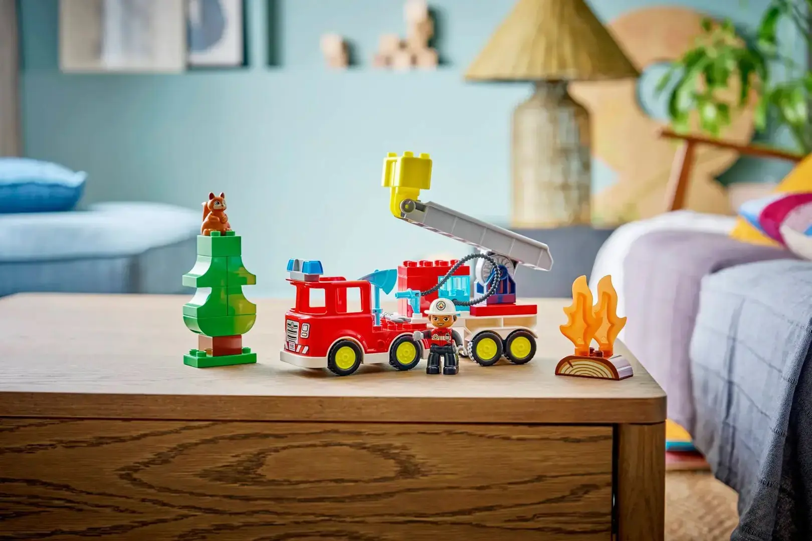 LEGO DUPLO 10473 Fire Truck with Hose and Firefighter