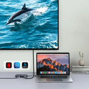 UNITEK saugykla HUB USB-C DISC M.2 HDMI 2.0 PD 100W D1046A