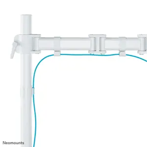 "Neomounts by Newstar" Pasirinkite "Neomounts" monitoriaus laikiklį ant stalo, tvirtinimo/prisukimo, 8 kg, 25,4 cm (10"), 76,2 cm (30"), 100 x 100 mm, baltas