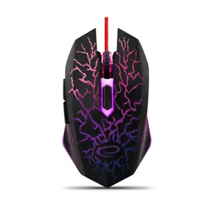 ESPERANZA EGM211R - 5901299925560 MX211 LIGHTINING LAIDINĖ 6D ŽAIDIMŲ OPTINĖ PELĖ USB MX211-RED