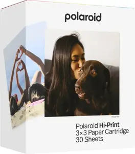 Polaroid photo paper Hi-Print 3x3 30 sheets