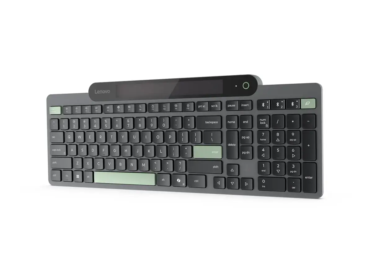 LENOVO SELF-CHARGING BLUETOOTH KEYBOARD - U.S. ENGLISH WITH EURO SYMBOL/ AI