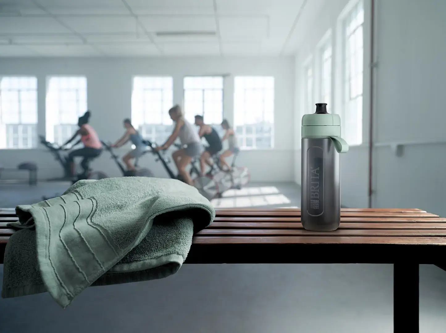 "Brita Active" žalias 2 diskų filtro buteliukas