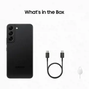 "Samsung Galaxy S22 Enterprise Edition SM-S901B", 15,5 cm (6,1"), 8 GB, 128 GB, 50 MP, "Android 12", juoda