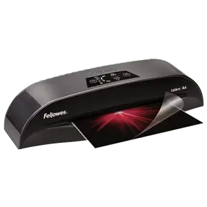 "Fellowes Calibre" A4 formato laminatorius - juodas, 24 cm, šaltas laminavimas, 1 min, 500 mm/min, 12,5 cm, A4