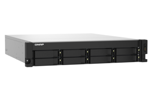 QNAP TS-832PXU-RP, NAS, stovas (2U), "Annapurna Labs", AL324, juoda