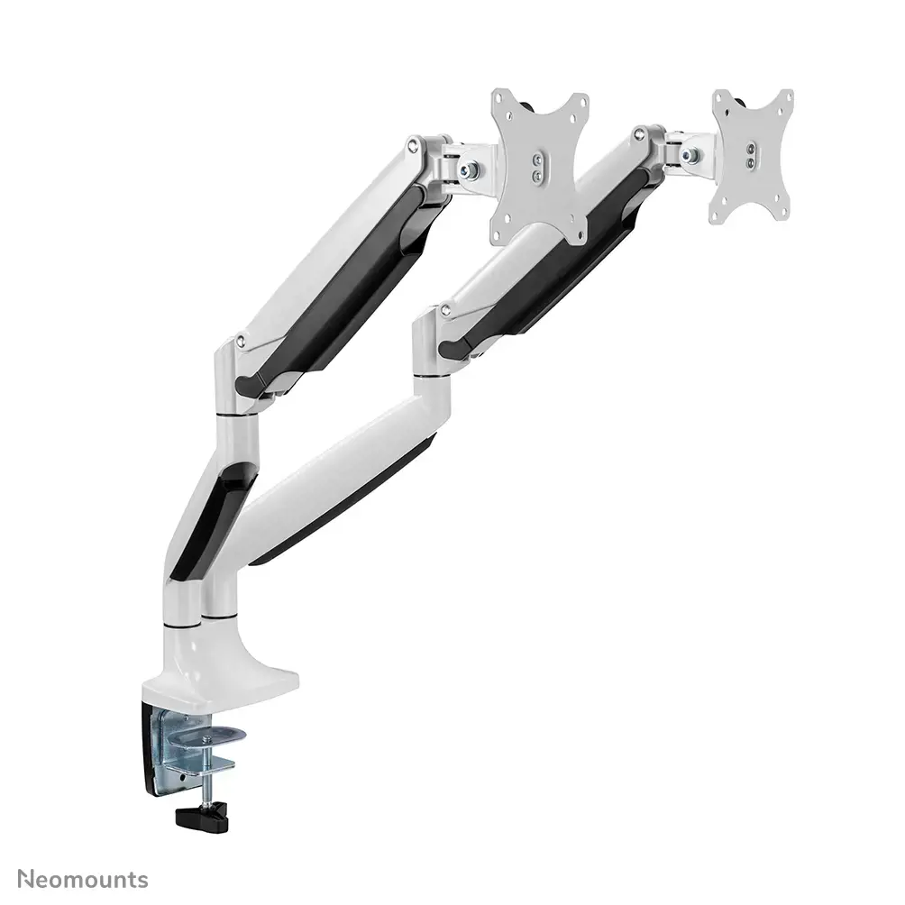 "Neomounts by Newstar" Pasirinkite "Neomounts" monitoriaus laikiklį ant stalo, tvirtinimo/prisukimo, 9 kg, 25,4 cm (10"), 81,3 cm (32"), 100 x 100 mm, baltas