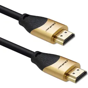 "Qoltec" HDMI v2.1 kabelis itin didelės spartos 8K | 60Hz | 30AWG | GOLD | 1m