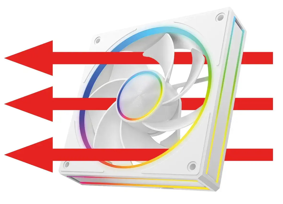 MODECOM VOLCANO LOOP 120 ARGB Reverse Fan White