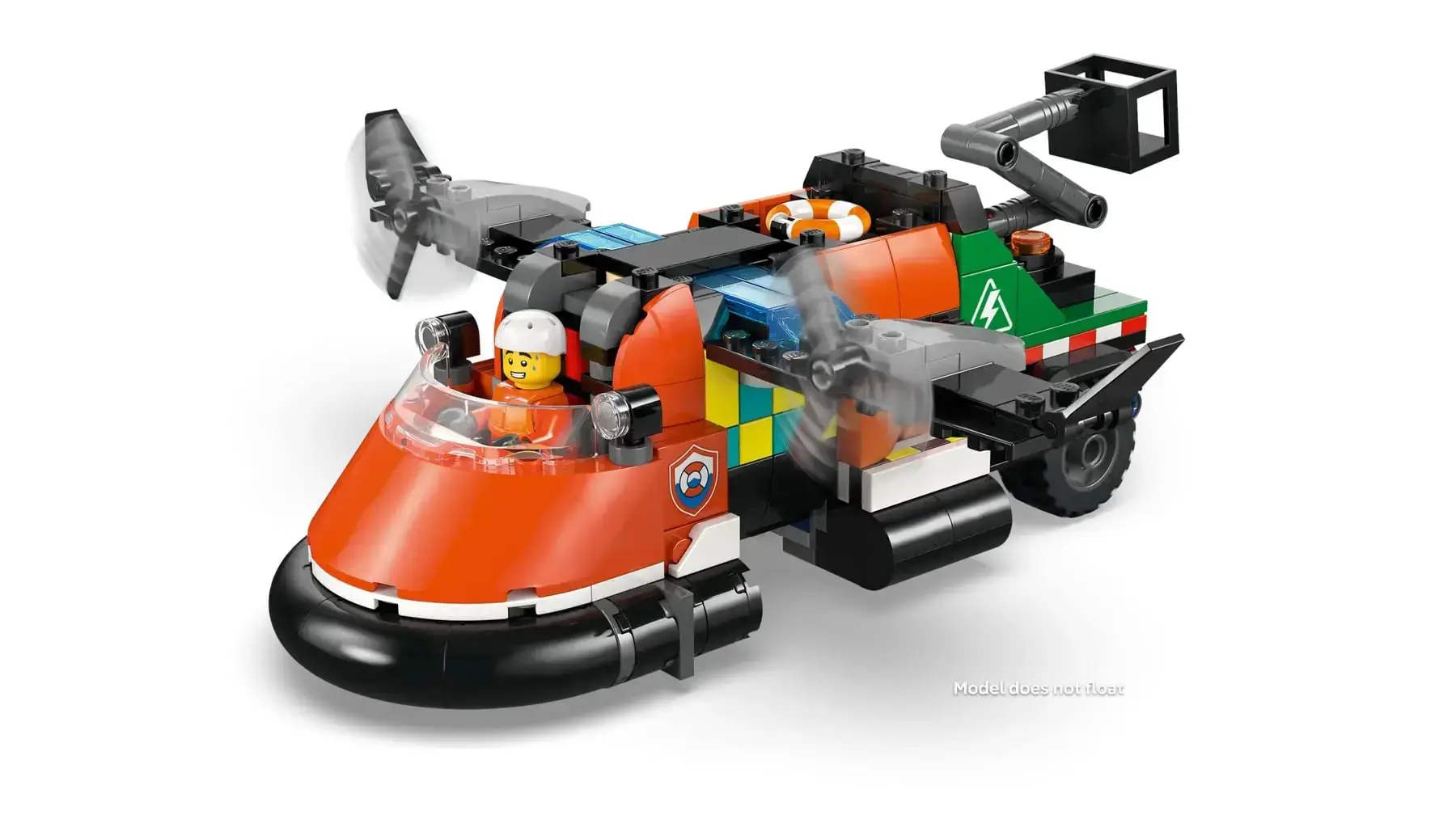 LEGO CITY 60505 Airplane, Service Truck and Hovercraft Rem