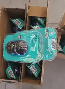 Logitech M185 - Optical mouse - blue, 2pcs B grade