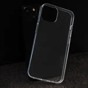 Plonas 1 mm dėklas iPhone 15 Pro Max 6,7" permatomas