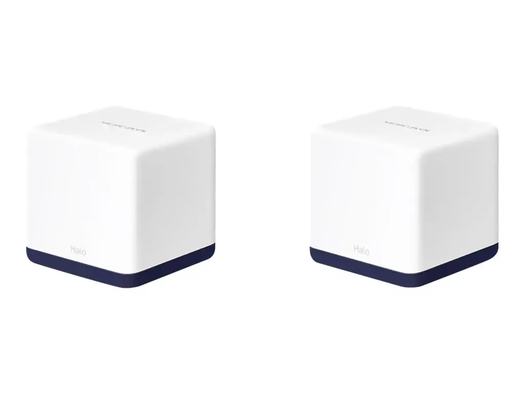 Belaidis maršrutizatorius MERCUSYS belaidis maršrutizatorius 2 pakuotės 1900 Mbps Mesh LAN \ WAN prievadai 3 HALOH50G(2-PACK)