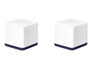 Belaidis maršrutizatorius MERCUSYS belaidis maršrutizatorius 2 pakuotės 1900 Mbps Mesh LAN \ WAN prievadai 3 HALOH50G(2-PACK)