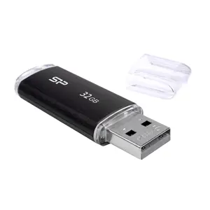 SILICONPOW SP032GBUF2U02V1K Silicon Power atmintinė USB Ultima U02 32GB USB 2.0 juoda