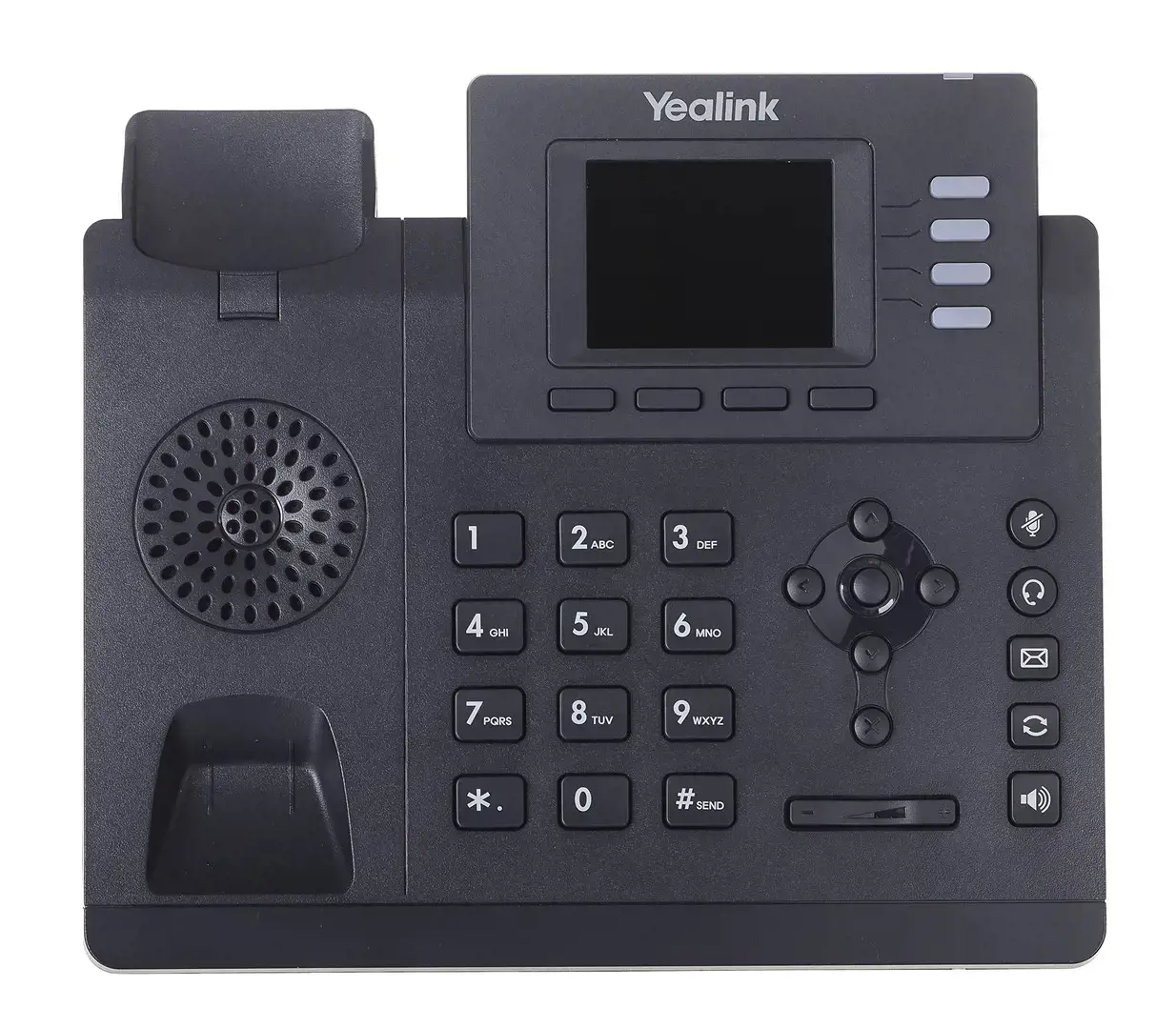 Yealink SIP-T33G, IP telefonas, pilkas, laidinis telefono aparatas, 4 linijos, 1000 įrašų, mygtukai