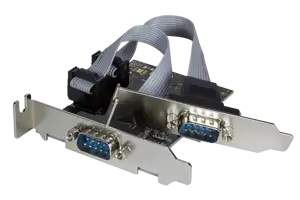 "Logilink" 2 x nuoseklioji (COM) PCIe