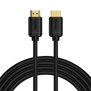 "Baseus" kabelis HDMI 2.0 4K 60 Hz 3D HDR 18 Gbps 3 m juodas (juodas)