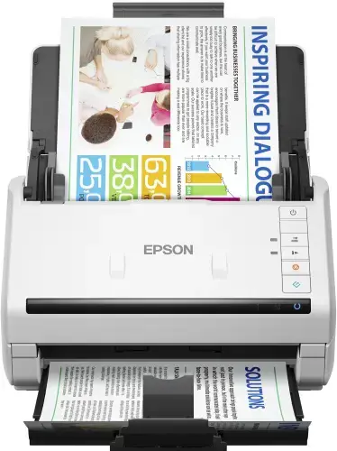 "Epson DS-530 II", 215,9 x 6096 mm, 600 x 600 DPI, 30 bitų, 24 bitų, 10 bitų, 8 bitų