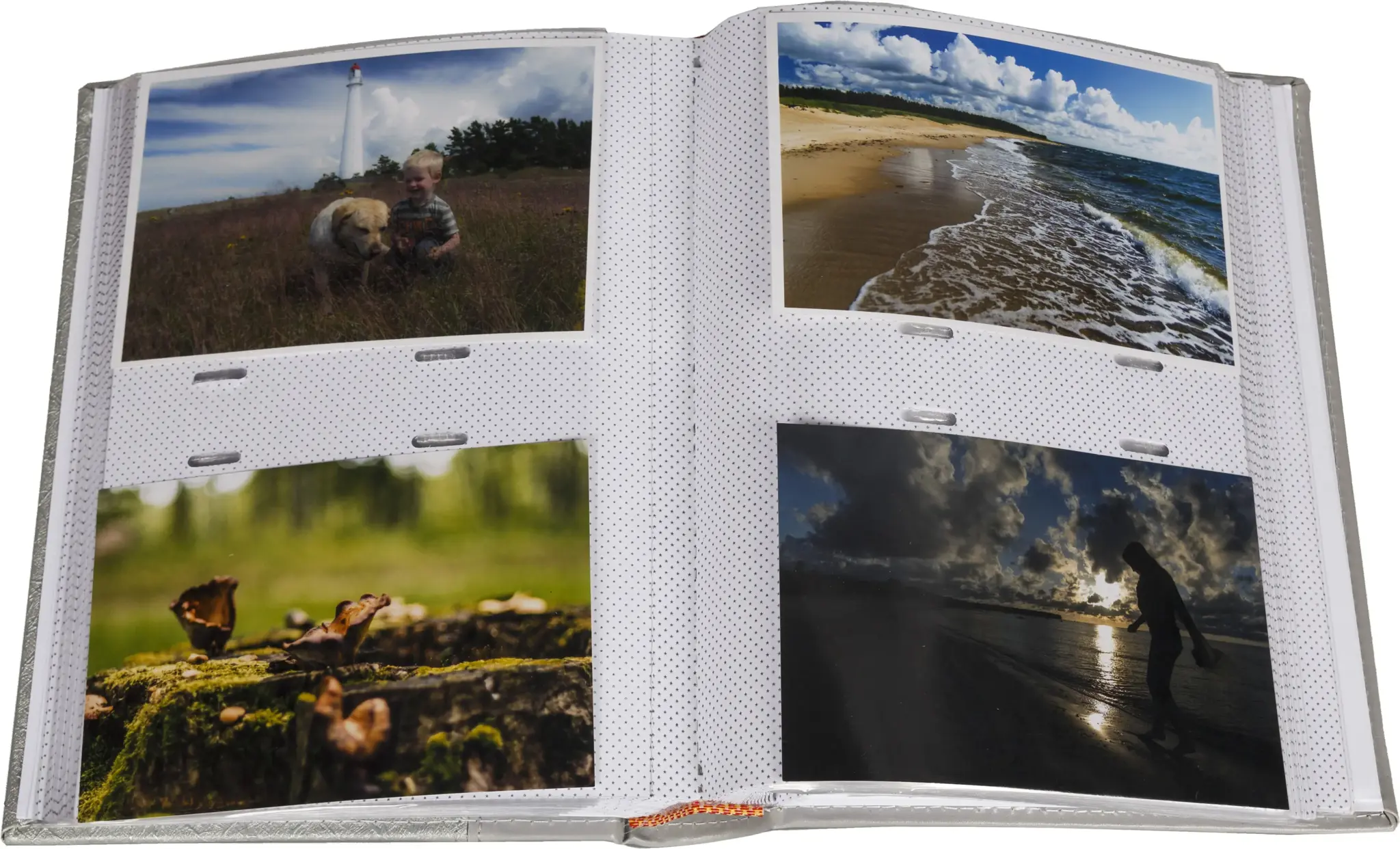 Album B 10x15/200M Abstract, silver