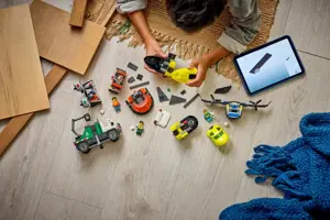 LEGO CITY 60505 Airplane, Service Truck and Hovercraft Rem