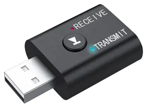 Goodbuy USB garso adapteris / siųstuvas bluetooth 5.0 juodas