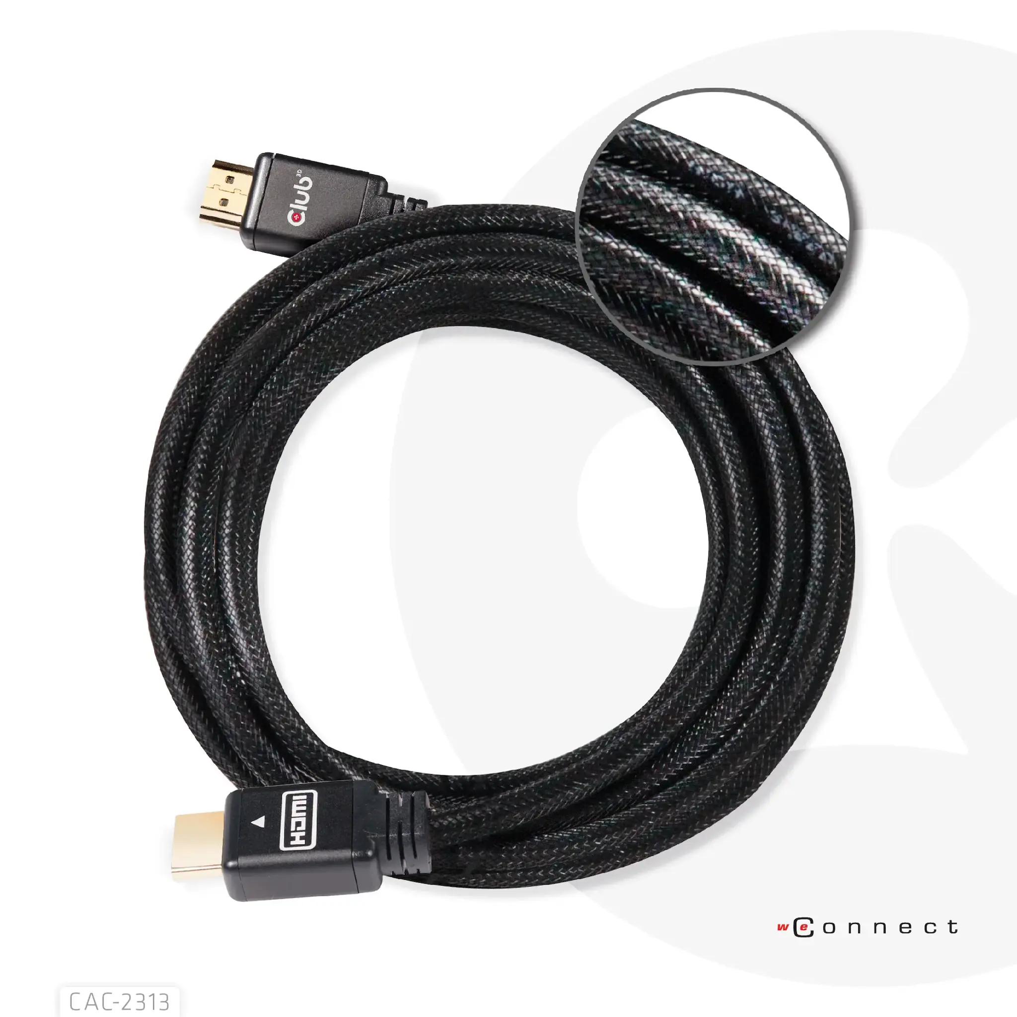 CLUB3D HDMI 2.0 4K60Hz RedMere cable 10m/32.8ft, 10 m, HDMI Type A (Standard), HDMI Type A (Standard), 3D, 18 Gbit/s, Black