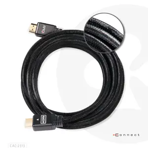 CLUB3D HDMI 2.0 4K60Hz RedMere cable 10m/32.8ft, 10 m, HDMI Type A (Standard), HDMI Type A (Standard), 3D, 18 Gbit/s, Black