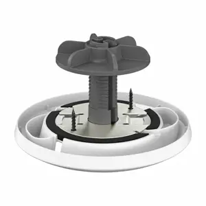 "Logitech Mic Pod Mount", laikiklių rinkinys, "Logitech", "Rally Mic Pod", baltas, 2,5 cm, 6,5 cm