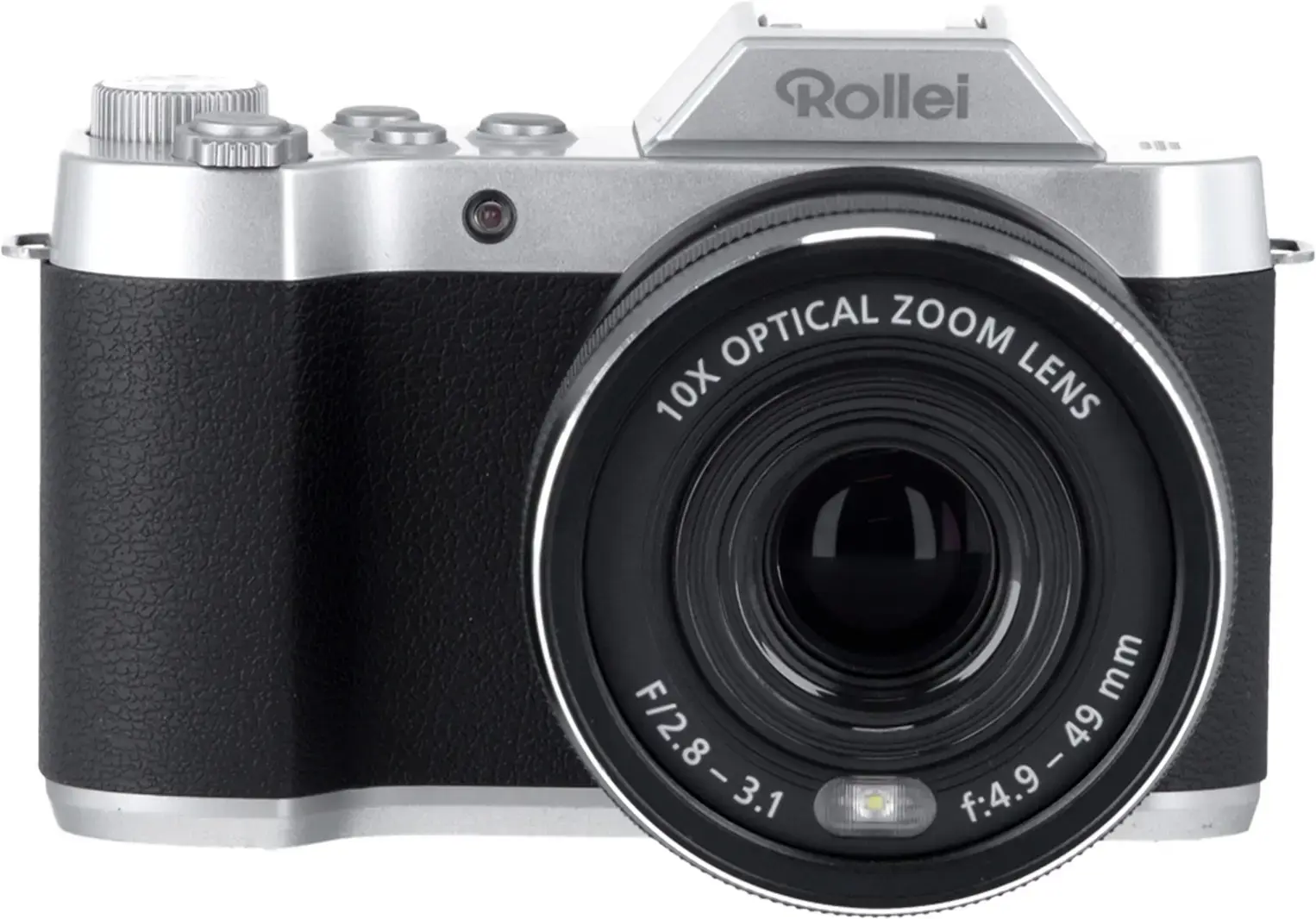 Rollei Powerflex 10x Retro, black/silver