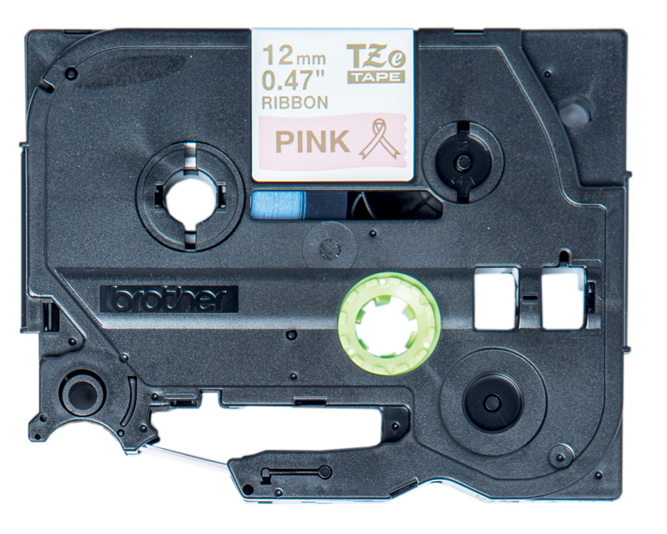 Brother TZE-RE34, aukso ir rožinės spalvos, TZe, juodas, terminis perkėlimas, Brother, PT-1000 GL-100 GL-200 PT-1000L PT-1005 PT-1010 PT-1010L PT-1080 PT-1090 PT-1290 PT-1280VP PT-1750...