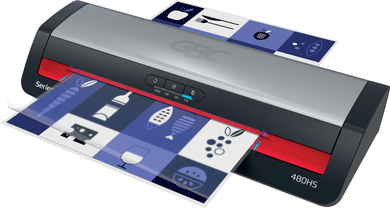 GBC 480HS Office Laminavimo aparatas A3, 800 mm/min, Juoda/Pilka