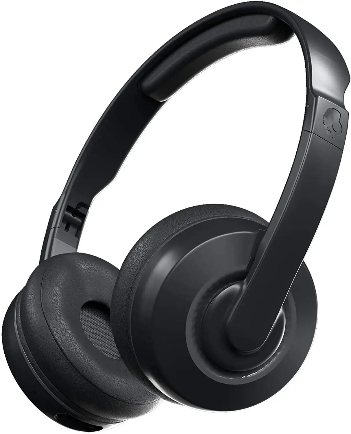 "Skullcandy" belaidės ausinės Cassette Wireless/Wired, On-Ear, mikrofonas, 3,5 mm, "Bluetooth", juodos spalvos