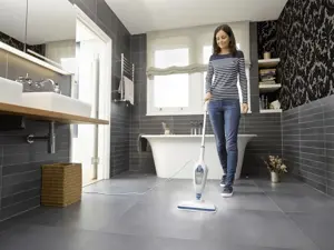 Black & Decker FSM13E1 steam cleaner 0.38 L 1300 W Blue, White