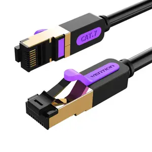Cat.7 SFTP tinklo kabelis Vention ICDBN 15 m juodas