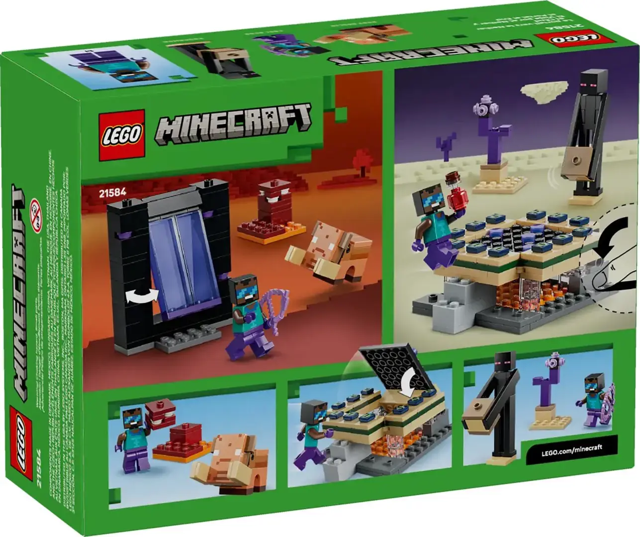 LEGO MINECRAFT 21584 Nether and End Portal Journey