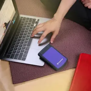 Išorinis kietasis diskas TRANSCEND StoreJet 2TB USB 3.0 Purpurinės spalvos TS2TSJ25H3P