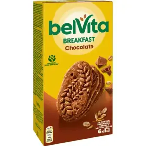 Sausainiai BELVITA, su šokoladu, 300 g